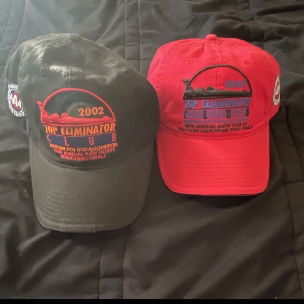 Red and Black Caps